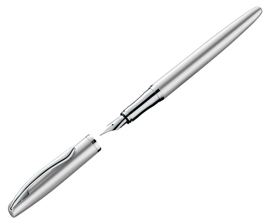 Set d'écriture Pelikan Jazz Argenté Noble Elegance en Métal Brillant