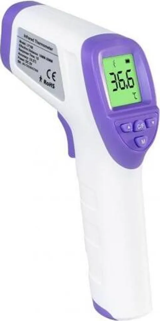 Thermomètre sans contact Orava Précision 0,3 °C Mesure Double Température