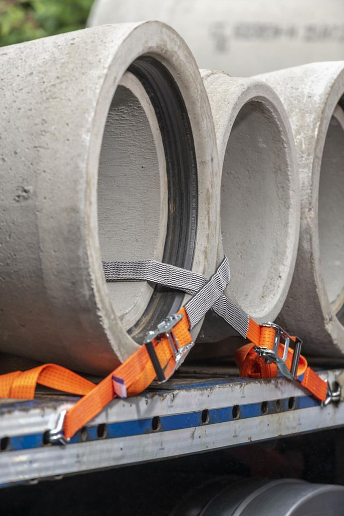 SpanSet Ratschen-Zurrgurt 8m 5t, 50 mm, SP-Haken