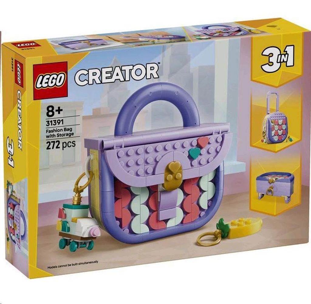 LEGO Creator Módna kabelka s úložným priestorom, Obrázok produktu 