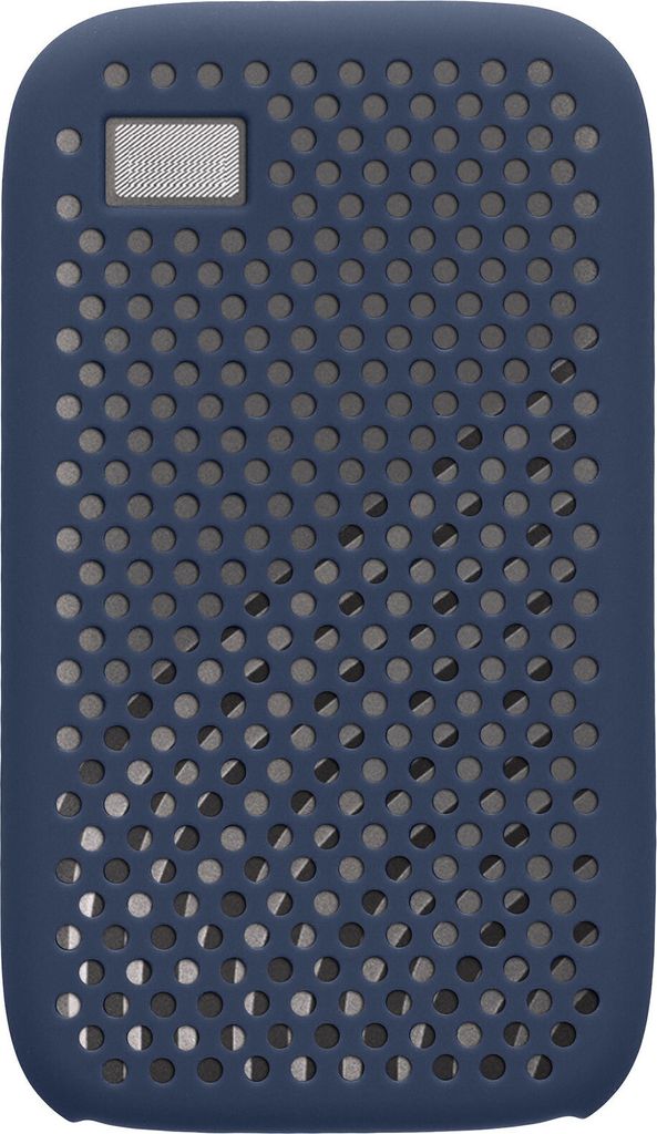 kwmobile Hülle kompatibel mit WD My Passport SSD 500GB / 1T / 2T / 4T Festplatte - Silikon Schutzhülle für portable SSD - in Dunkelblau