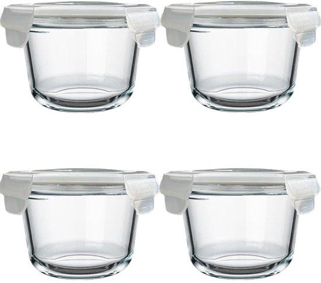 Gläserne Soepbehälter 520ml mit Deckel