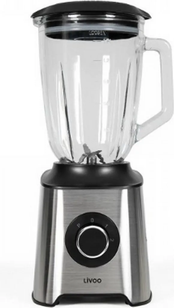 Blender Livoo DOP249 Argent - Mixeur 1,5L 600W pour Smoothies Maison