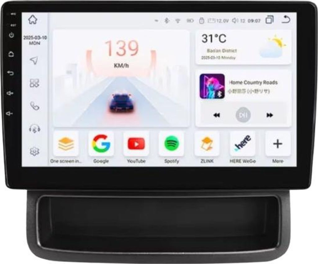 Autoradio met bluetooth - Carplay - Voor Renault Trafic & Opel Vivaro (2010-2014) - Geschikt voor Apple en Android - Stereo - Navigatie - Navigatie...