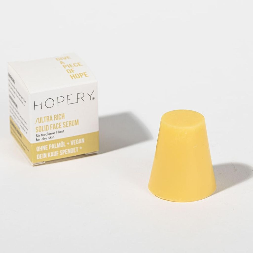 Hopery Vegane Naturkosmetik Gesichtspflege für trockene Haut - Ultra Rich Face Serum Dry Skin