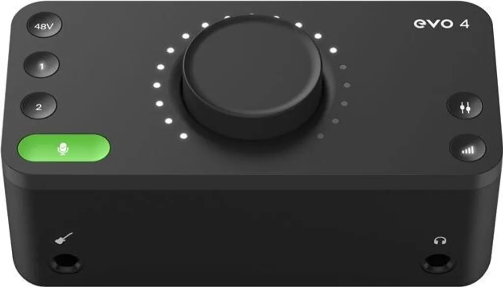 Carte Son Externe EVO 4 USB à 2 Entrées pour Studio et Podcast