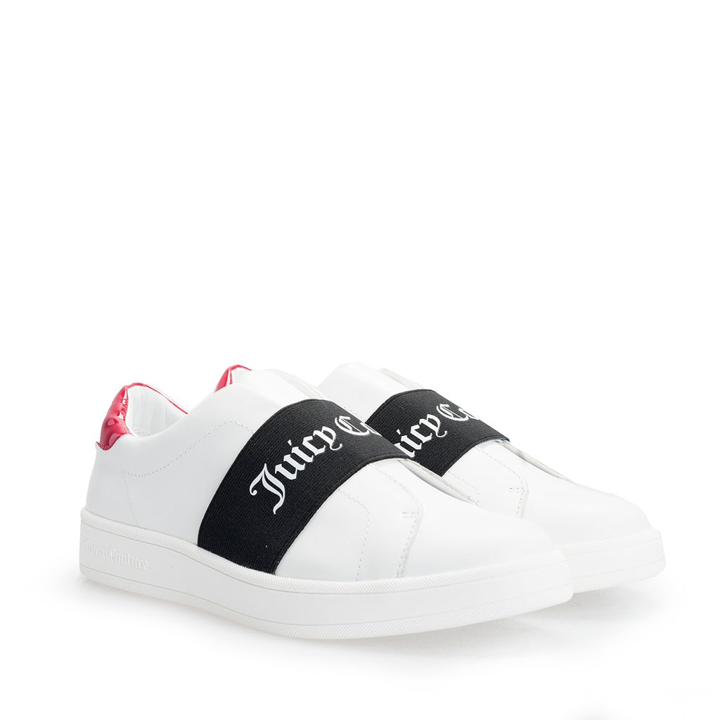 Juicy Couture Sneakers Naturleder Janna Nappaleder Klassisch Weiß