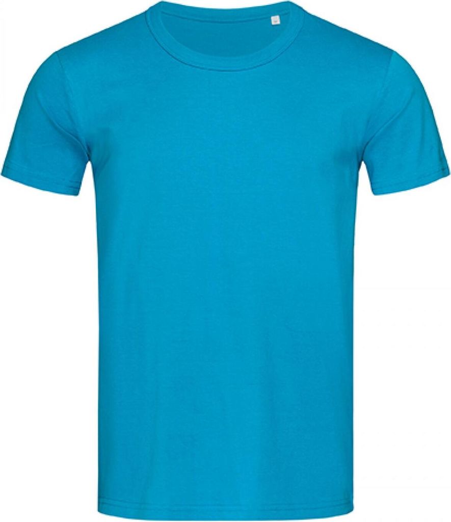 Stedman ST9000 | Crew Neck Herren T-Shirt Ben - Farbe: Hawaii Blue - Größe: XL