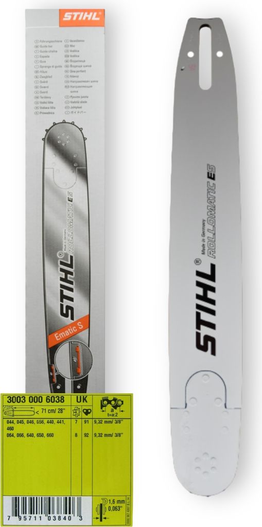 Stihl Führungsschiene Rollomatic ES 71 cm, 3/8 1.6  mm Typ Produktbild 