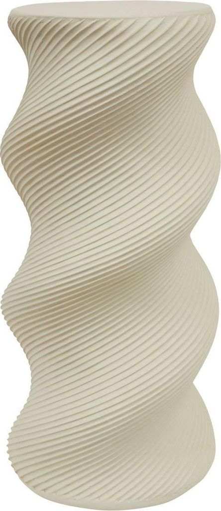 Pflanzenständer 1 regal twist beige 24x24cm  - Atmosphera Produktbild 