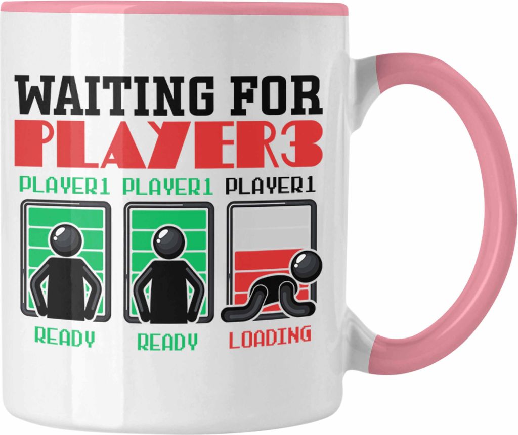 Trendation - Werdender Vater Tasse Geschenk Gamer Waiting Produktbild 