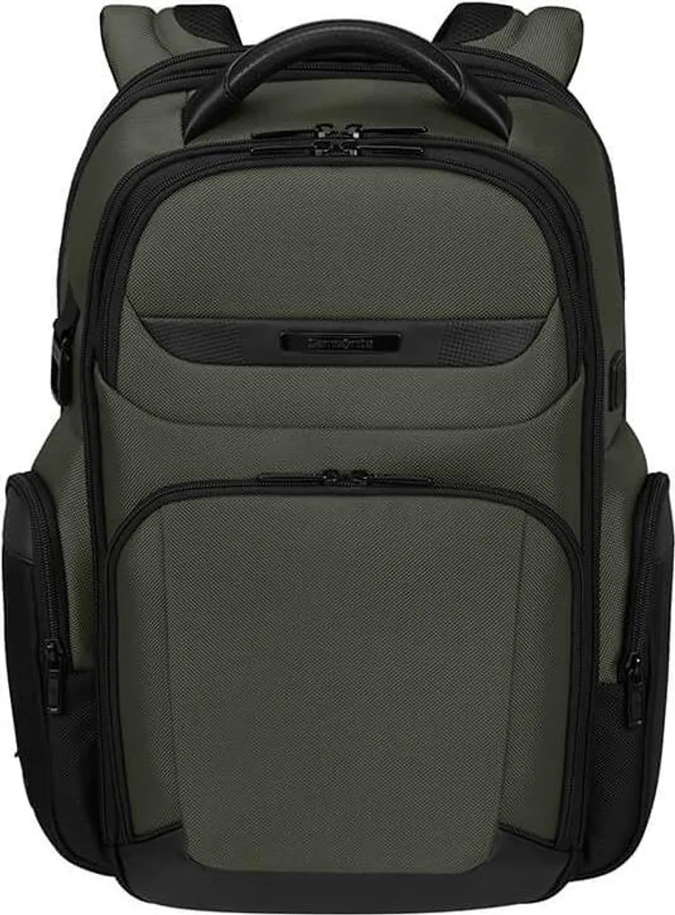 Sac à dos Pro-DLX 6 15.6 Samsonite vert avec volume extensible 3VOL