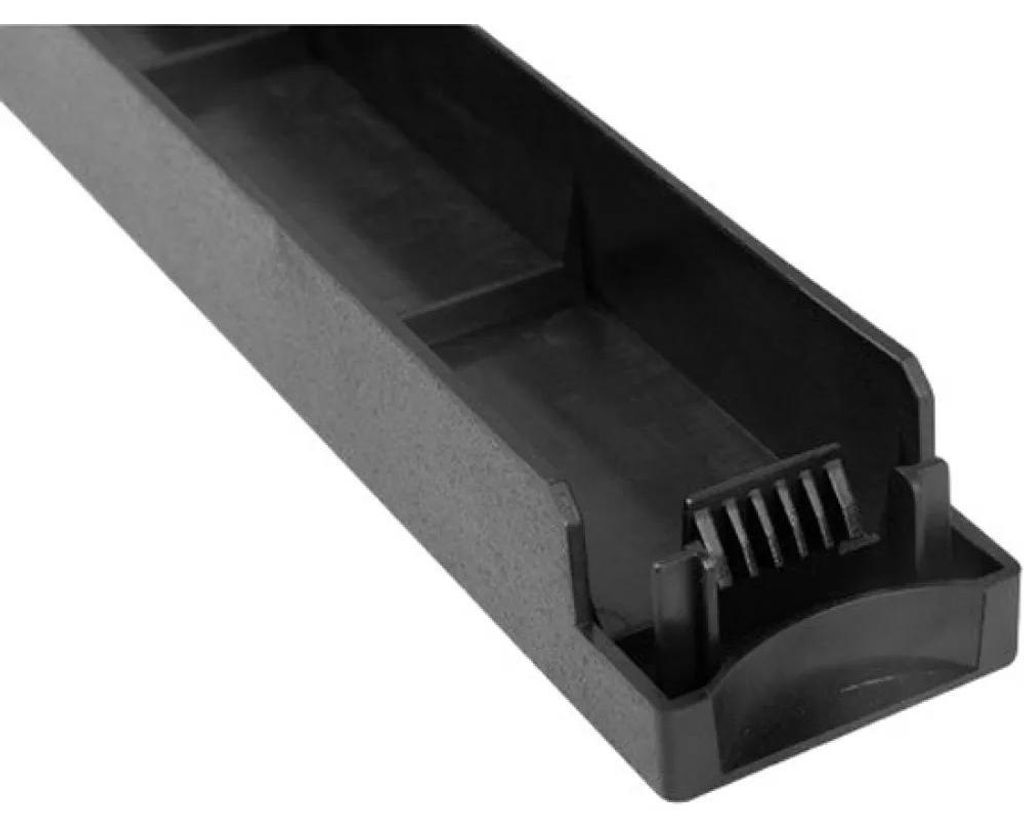 Lanberg Blindabdeckung 19" 1U feuerhemmend, schwarz