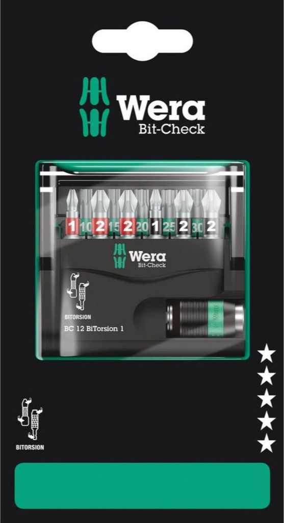 Wera Bit-Check 12 BiTorsion 1