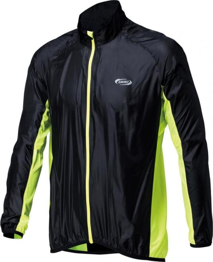BBB Cycling Regenjacke PocketShield S neon gelb S neon - ultraleichte Regen- ...