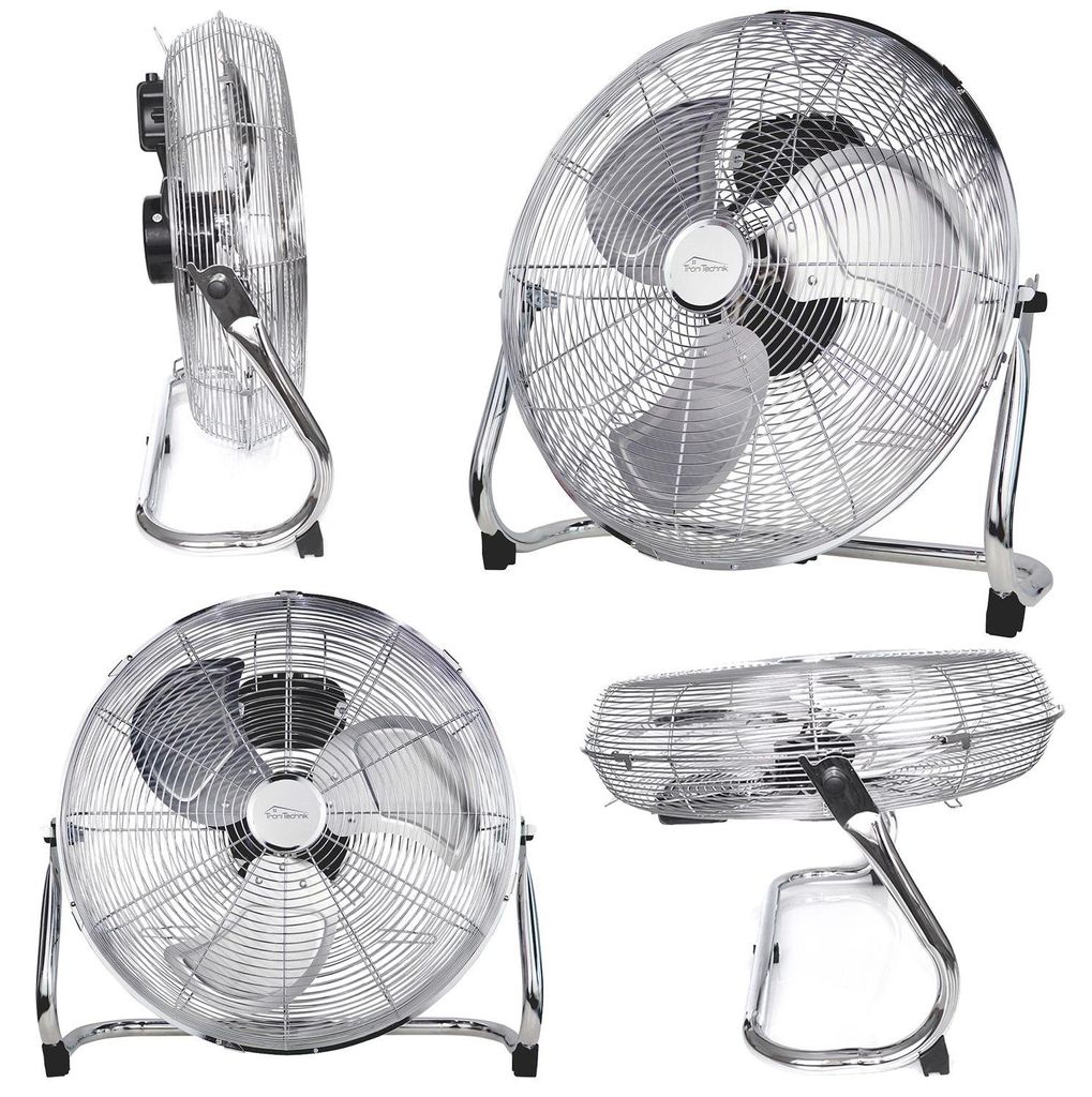 TroniTechnik® Bodenventilator Windmaschine mit drei Produktbild 