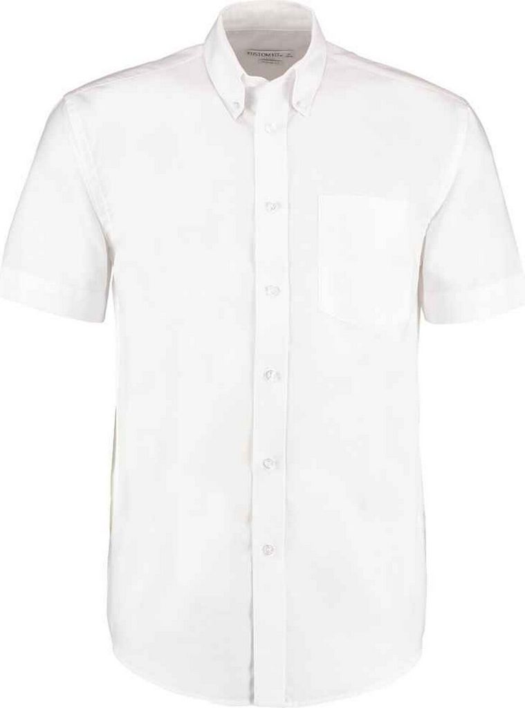 Kustom Kit - "Workwear" Hemd für Herren kurzärmlig PC5542 (51cm) (Weiß)