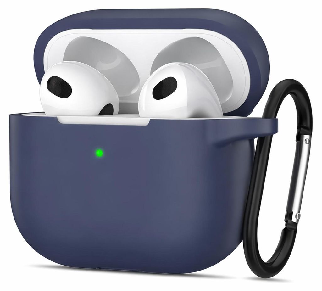 AirPods 5 Silikon Schutzhülle mit Karabiner, Soft Touch Produktbild 