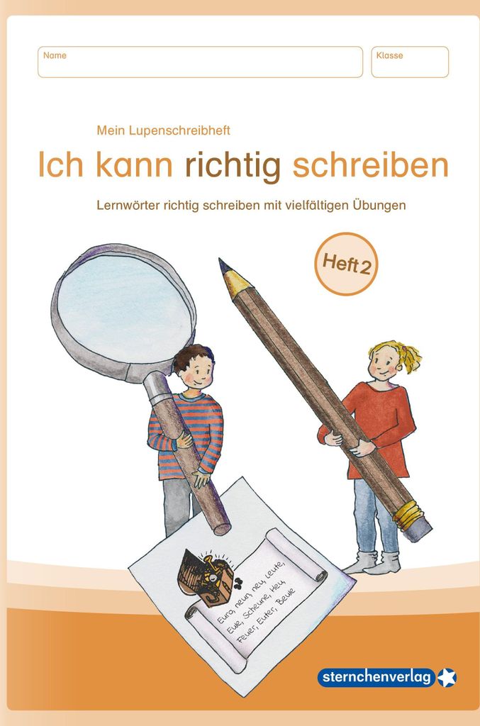 Mein Lupenschreibheft 2 - Ich kann richtig schreiben -