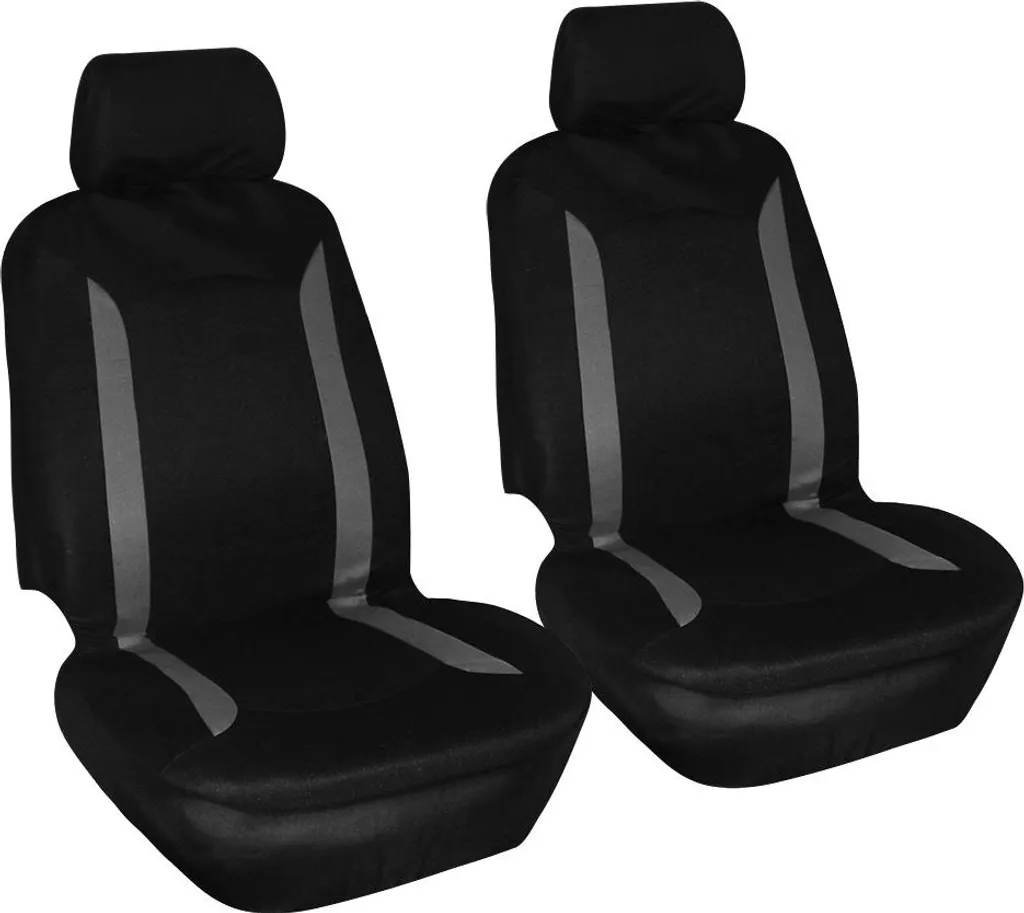 Protezioni Poggiatesta Auto 4 Pezzi Grigio Nero Accessori Sport
