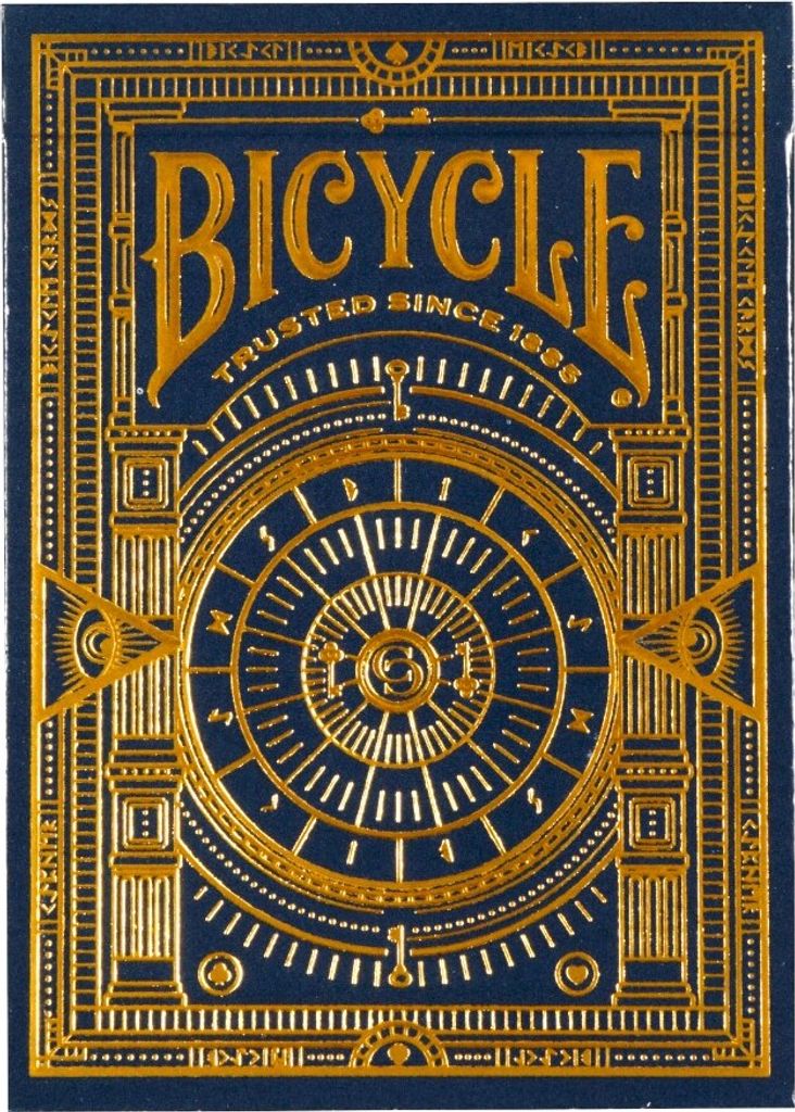 Bicycle Cypher, 56 kusov, Čierna, Zlato, 1 veža/veží, 4 rok Obrázok produktu 