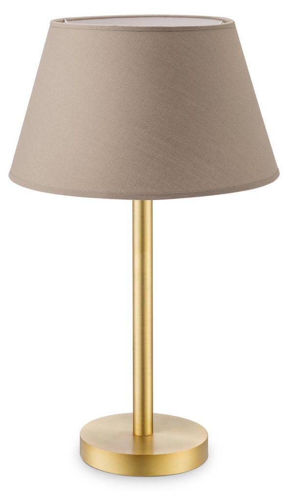 Home Sweet Home Tafellampe Largo - E27 Messing taupe 30cm