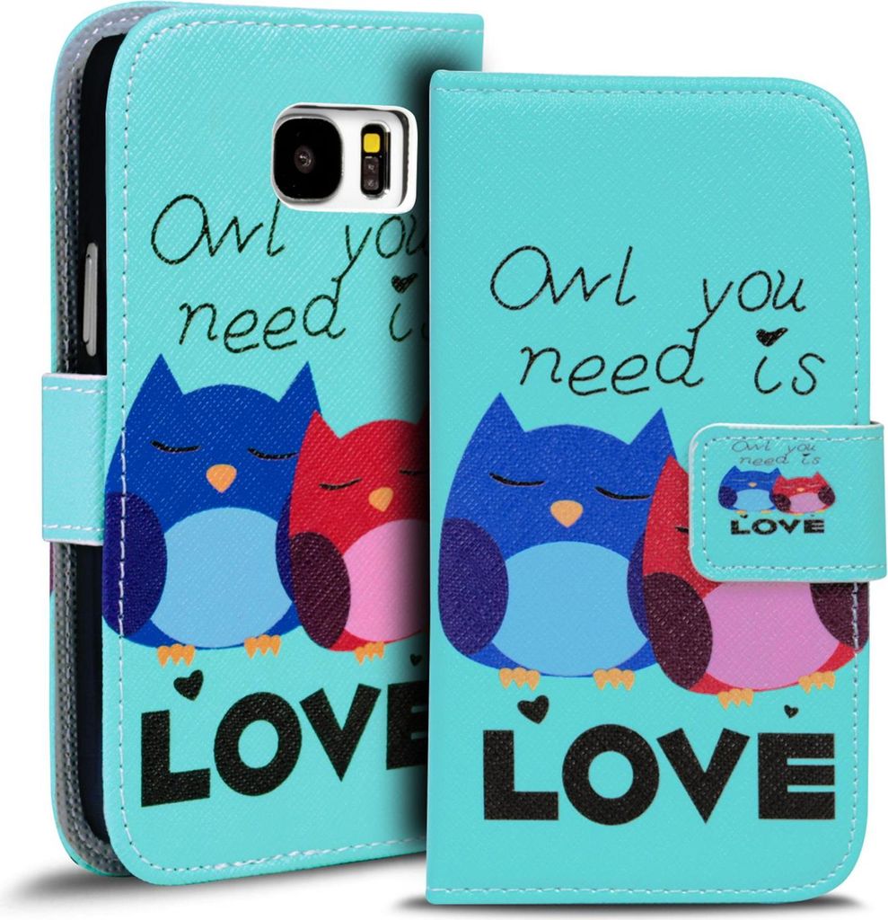 Handy Tasche für Samsung Galaxy S8 Plus Hülle Kunstleder Produktbild 