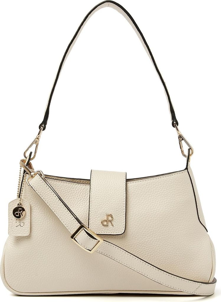dR Amsterdam Umhängetasche | Leder Schultertasche | Damenhandtaschen | Damen Crossbody Tasche | Mint - 1103743 Nude