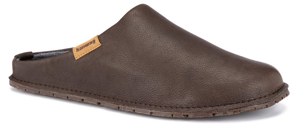 Hanwag Yak Loafer Schuhe aus Yak-Leder und Wollfilz, Braun, Produktbild 
