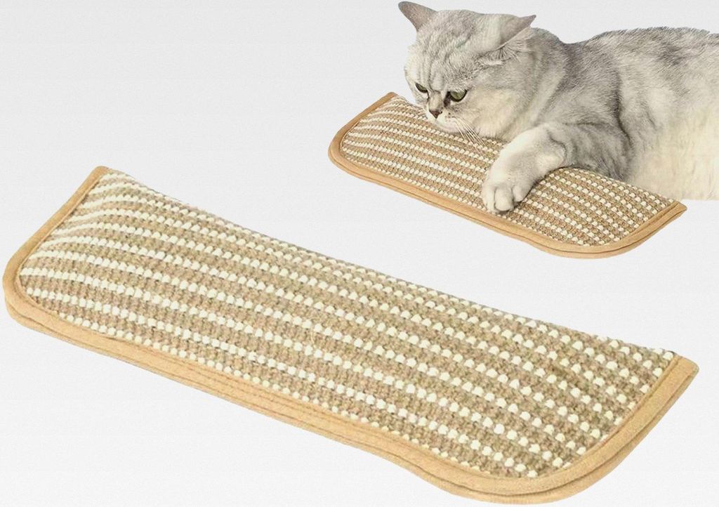 Katzen Spielzeug Mit Katzenminze - Kissen Spielzeug Für Katzen,Sisal Kratzbrett Zur Zahnpflege Kätzchen Training Spiel Interaktion Bindung
