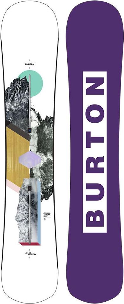 Burton Hideaway Snowboard Für Frauen Lila 148 Damen Lila 148