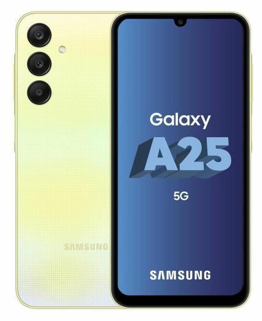 Galaxy A25 5G, Yellow, 128 GB Produktbild 