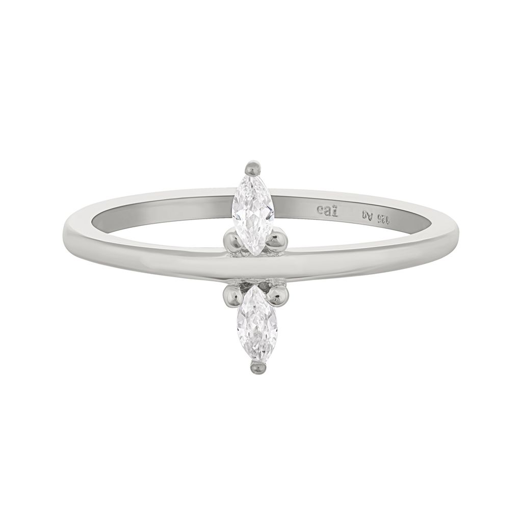 cai Ring 925/- Sterling Silber weiß 048 (15,3) Zirkonia 360272466