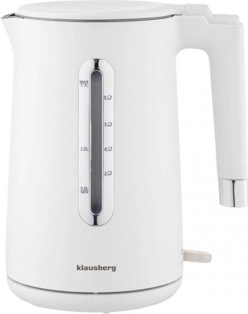 Klausberg 61568 bouilloire électrique rapide 1.7L en inox brossé pro