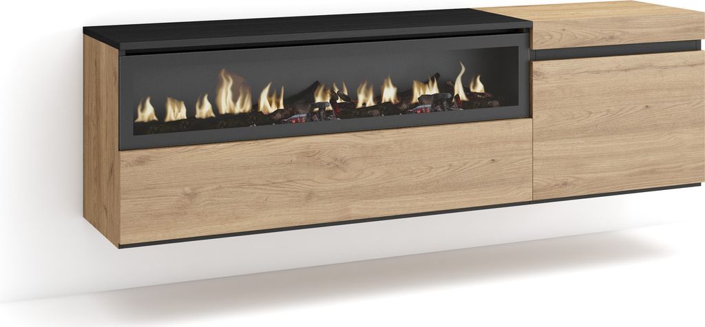COZY Mobile TV Soggiorno, 150x35x45cm, Per TV fino a 65, Immagine del prodotto 
