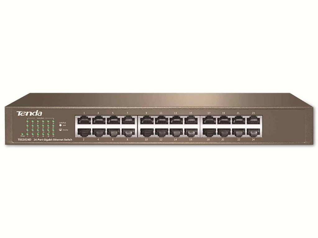 Switch TENDA TEG1024D, 24-port, Gigabit