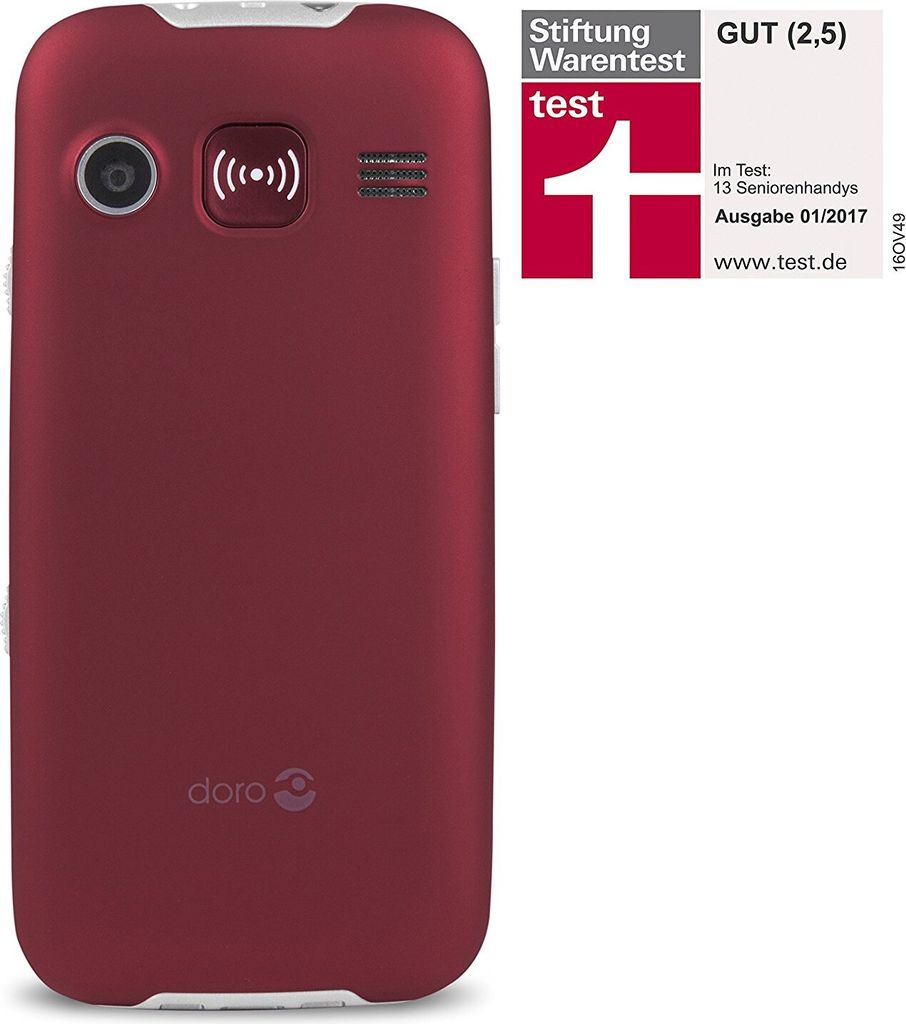 Doro Primo 366 rot Produktbild 7