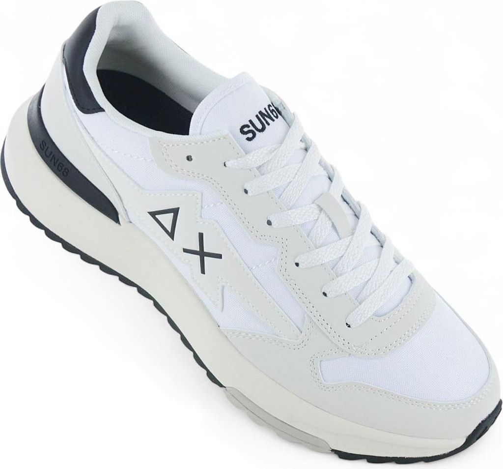 SUN68 Niki 2.0 Solo - Herren Sneakers Schuhe Weiß Z45120-01 , EU 41