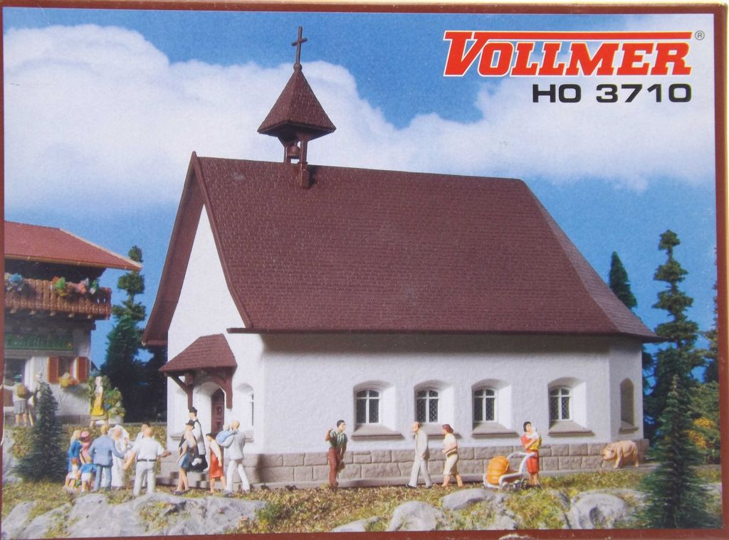 Vollmer 3710 Kapelle am "Schweineberg" Oberallgäu Spur H0 in