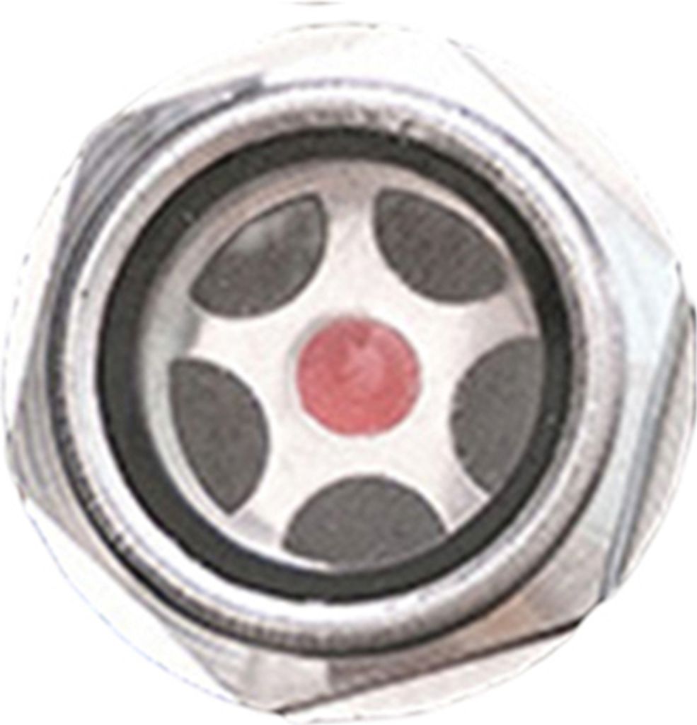 Ölblicke messresistente Aluminiumlegierungs-Fäden-Ölspiegel-Messgeräte Glasmaschinenversorgung-26 mm