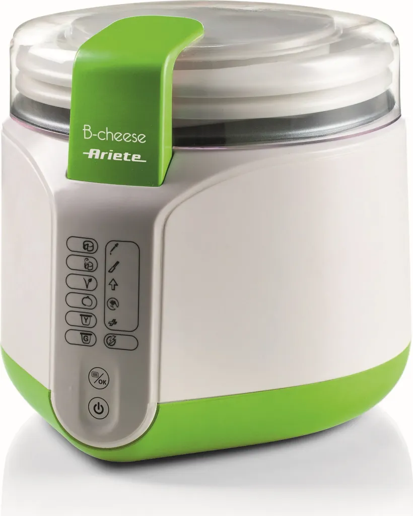 Ariete 0615 Ricotta e Yogurt Maker: 500W, 6 Programmi, Acciaio e BPA Free