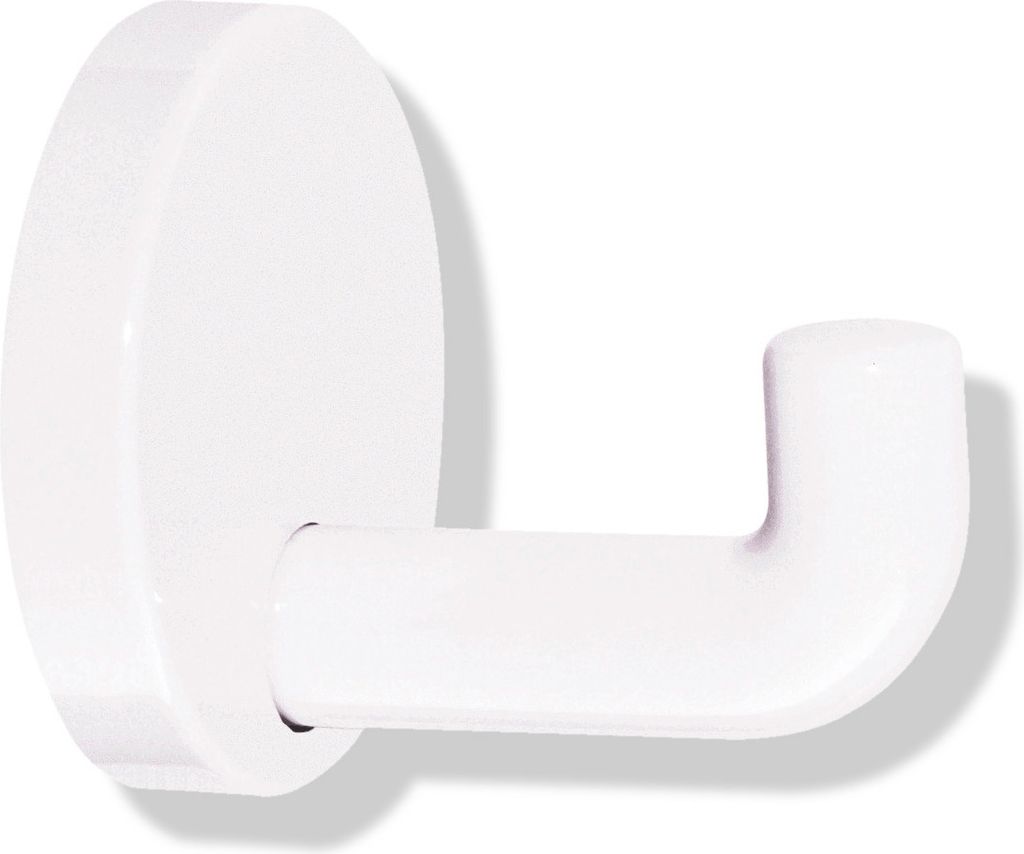 HEWI Wandhaken Ser 477, d:60mm reinweiß