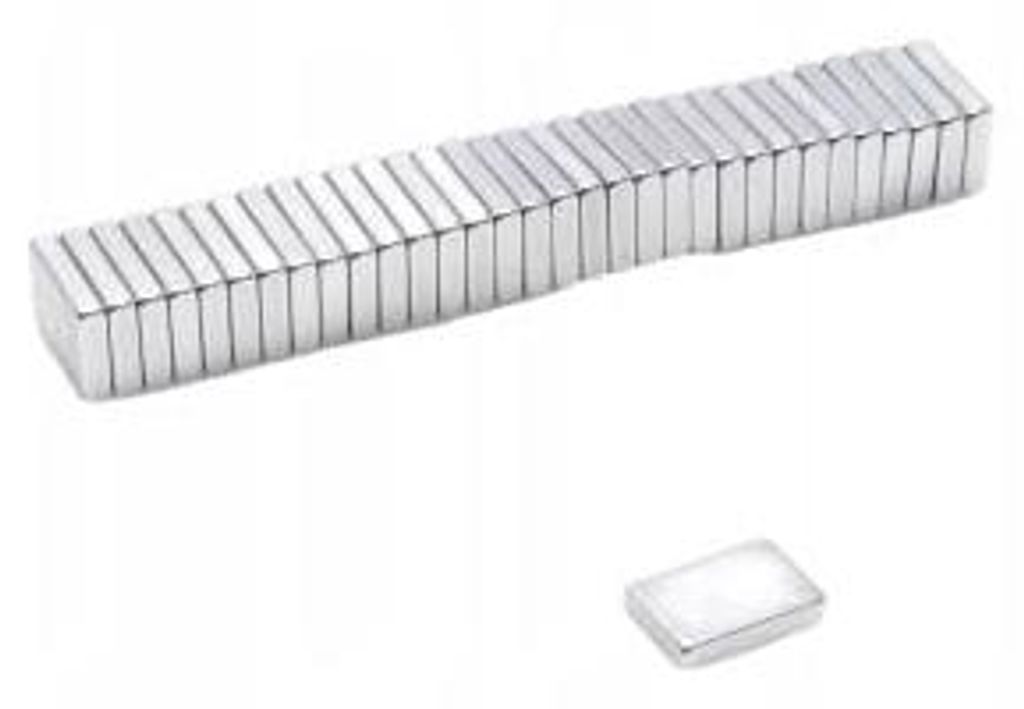 Top Magnesy - 100 Stück Neodym Magnete 10x7x2 mm N38 - extra starke Haftmagnete für Montage, Werkstatt & Industrie