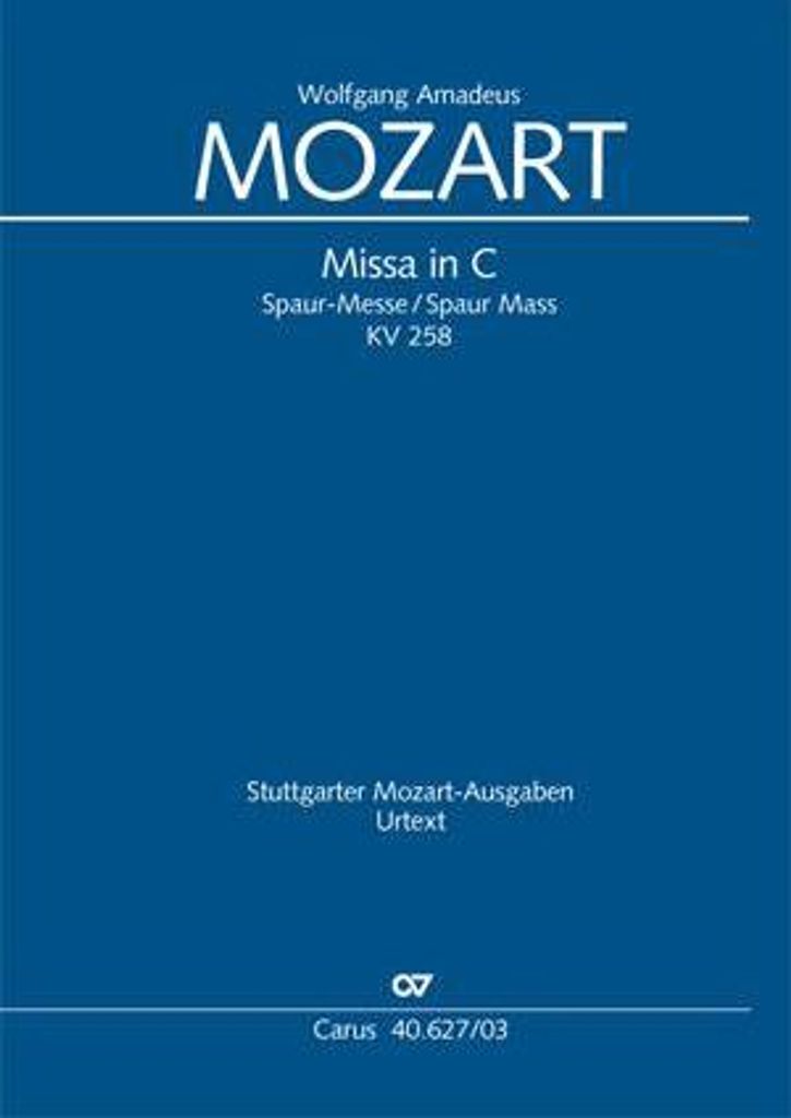 Missa in C (Klavierauszug)