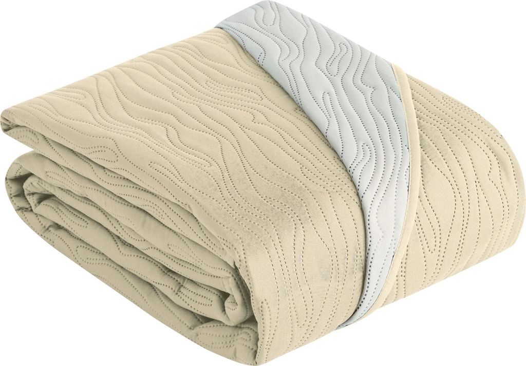 Erwin Müller Sessel- und Sofaschoner beige/creme 50x200 cm