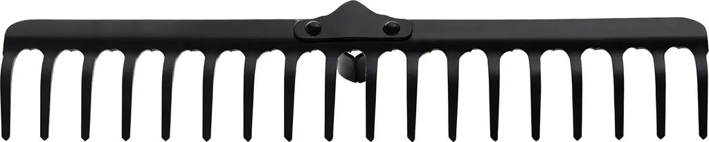 Râteau métallique pour ramassage des feuilles mortes tête 18 dents jardin