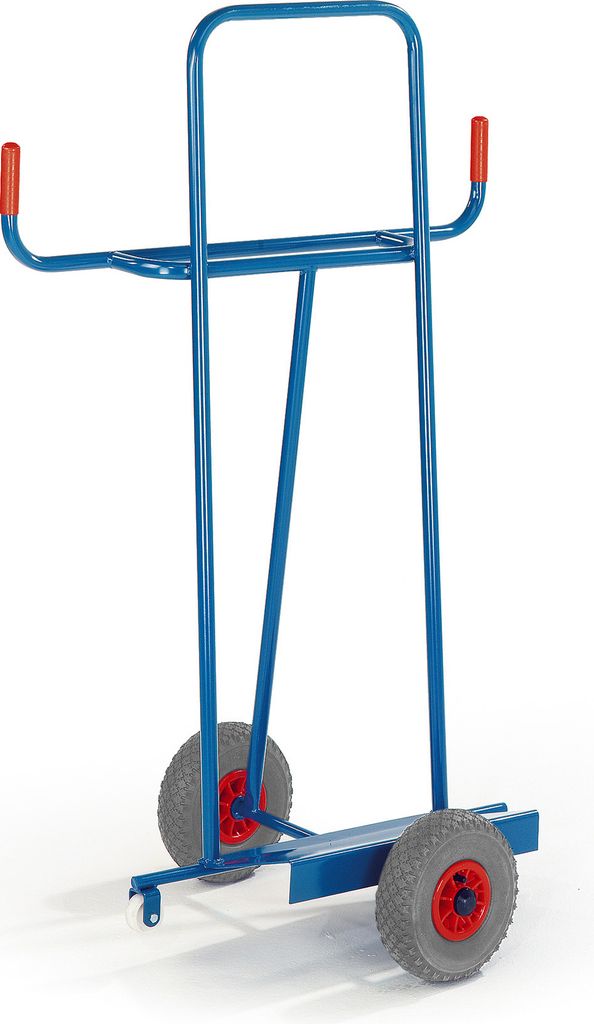 Rollcart Plattenkarre längs, Typ:Vollgummiräder