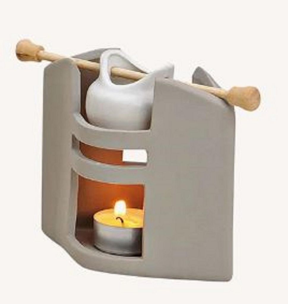 Duftlampe Exotic grau