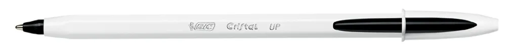 Penne BIC Cristal Up Nere 20 Pezzi | Design Bianco e Tratto 1.2mm - 3
