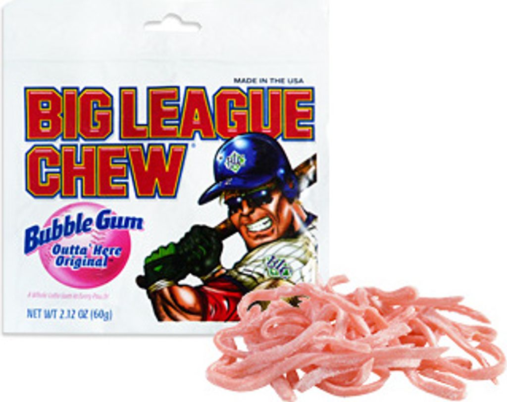 Big League Chew Bubble Gum Original (12 x 60g) Produktbild 